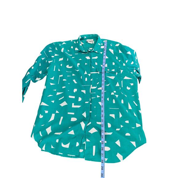 VTG Levi’s Men's Sportswear Abstract Preppy Casual Button Down Shirt Size Large - Picture 11 of 11